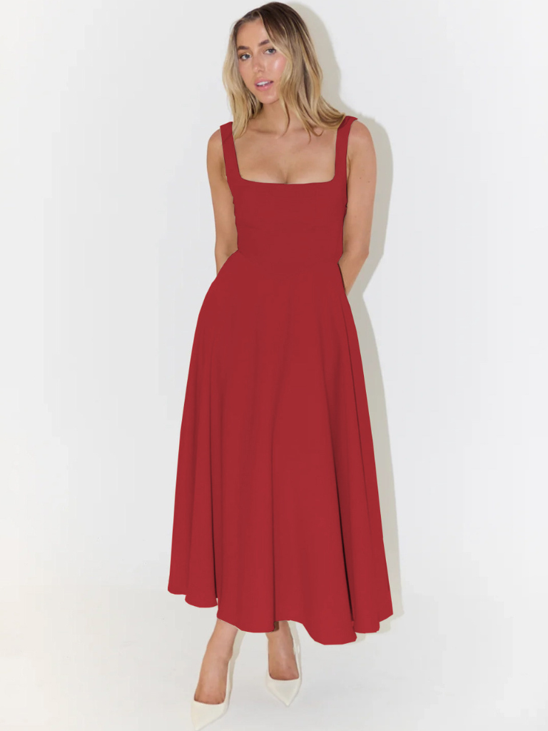 Lucinda™ | Dress in purple elegance