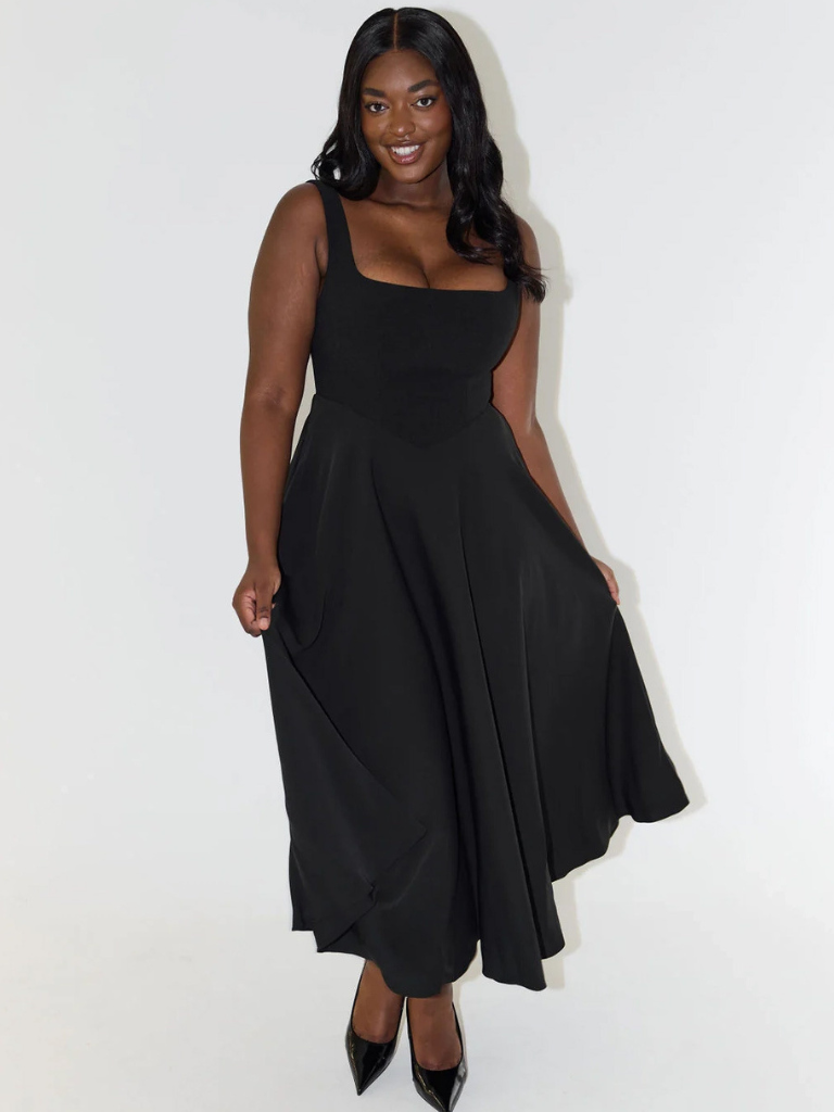 Lucinda™ | Dress in purple elegance