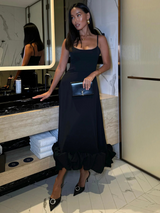 Violet™ | Elegant ruffle dress