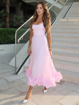 Violet™ | Elegant ruffle dress