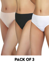 PACK MIT 3 SUPER WEICHEN BAUMWOLL-TANGA - ASSORTIERT