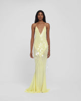 Nisari™ | Floral Dress with Choker