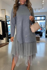 ADÉLIA™ | ZIPPER DETAIL DRESS