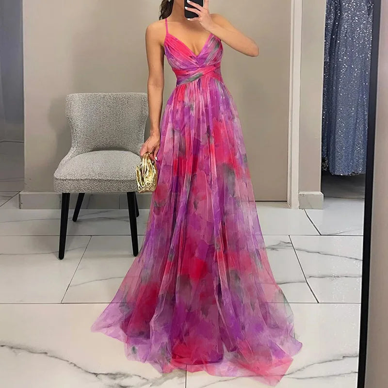 Lunesa™ | Floral maxi dress