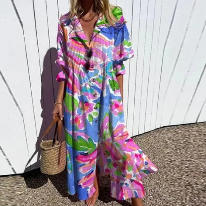 Olivia™ | Boho Maxi Dress