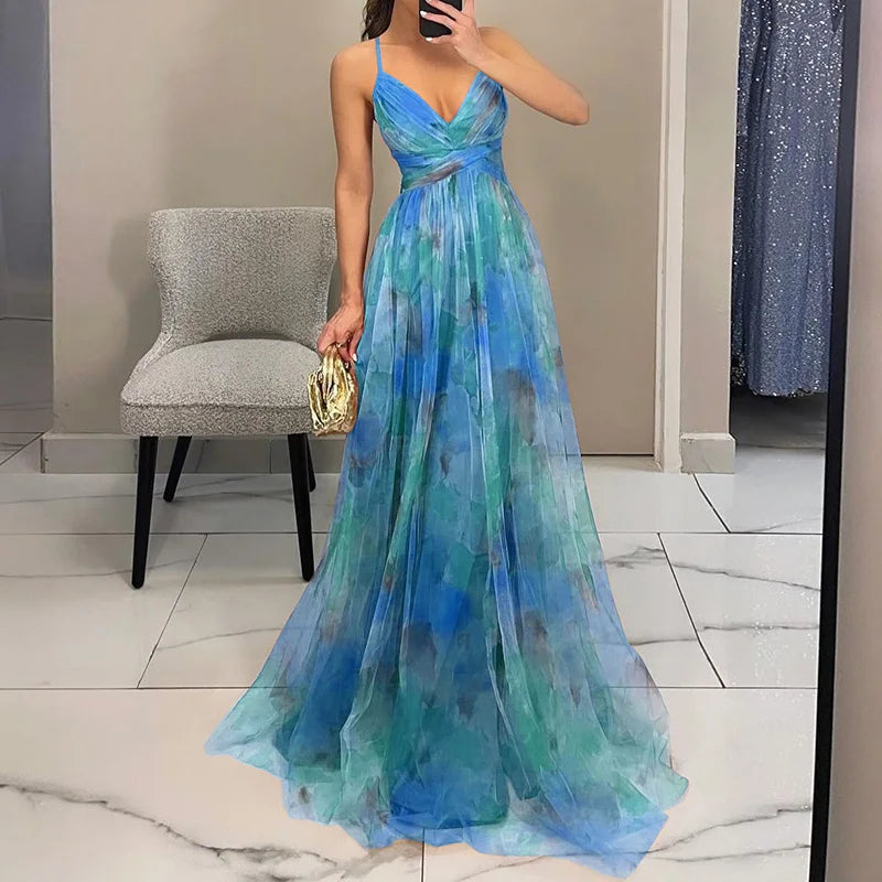 Lunesa™ | Floral maxi dress