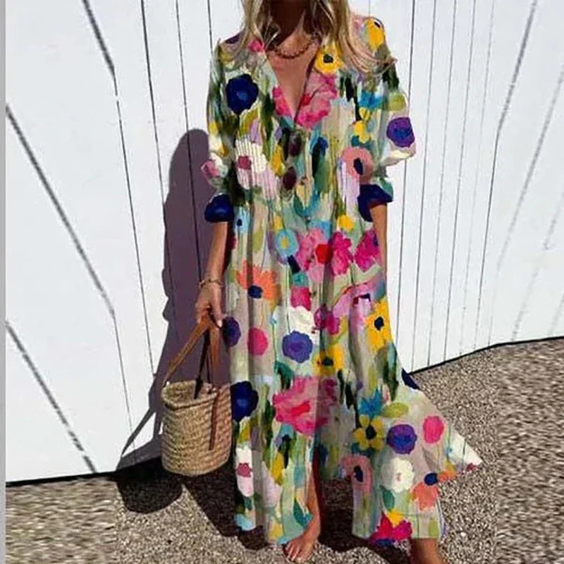 Olivia™ | Boho Maxi Dress