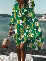 Zanira™ | Kleid mit Knopfleiste