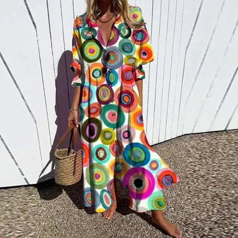 Olivia™ | Boho Maxi Dress
