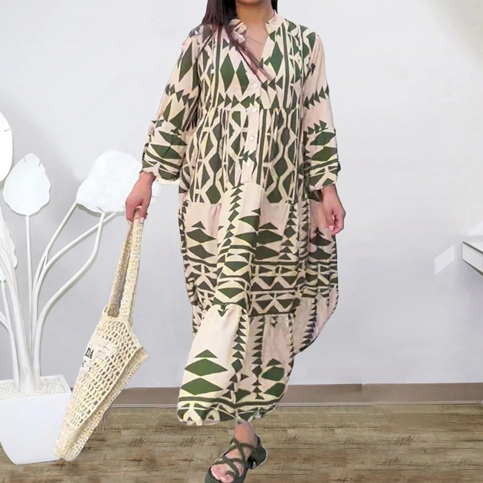 VanDeZaar® | Riviera – Summery midi dress with elegant flair 