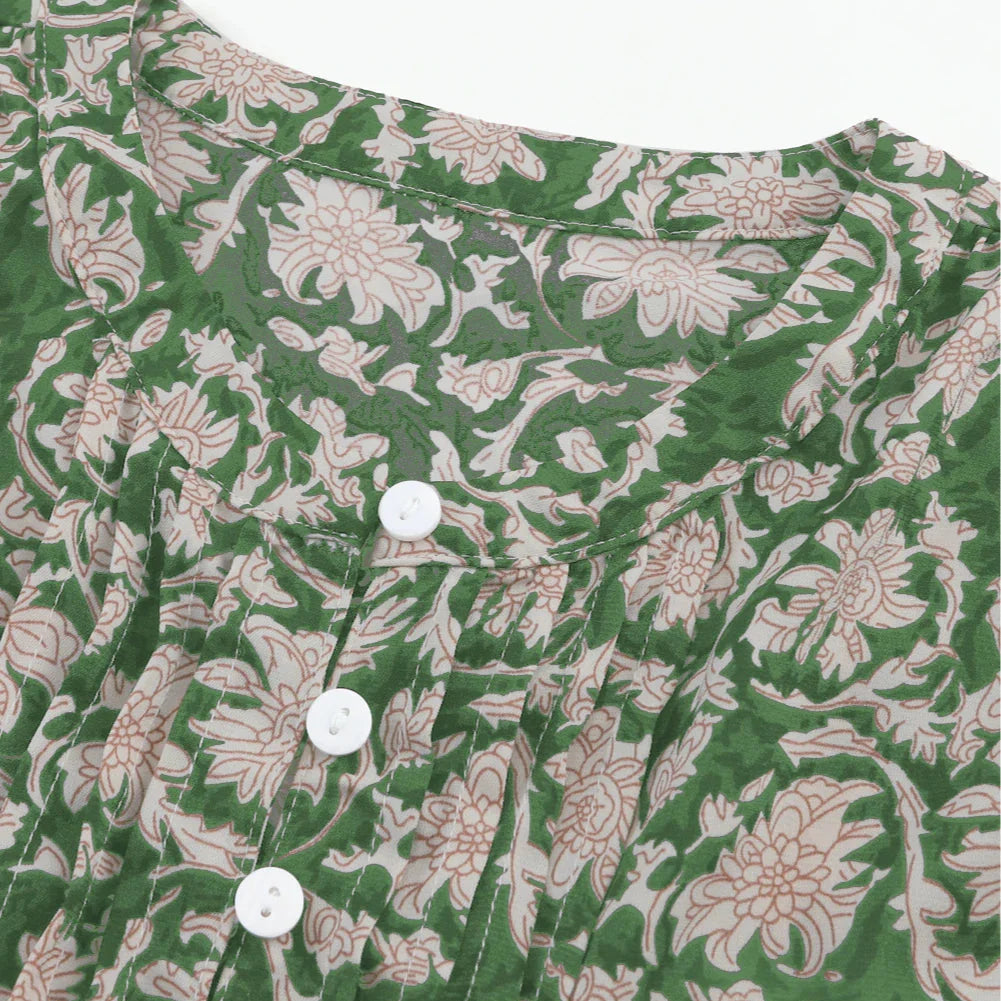 Rue Ethnic Floral Bluse