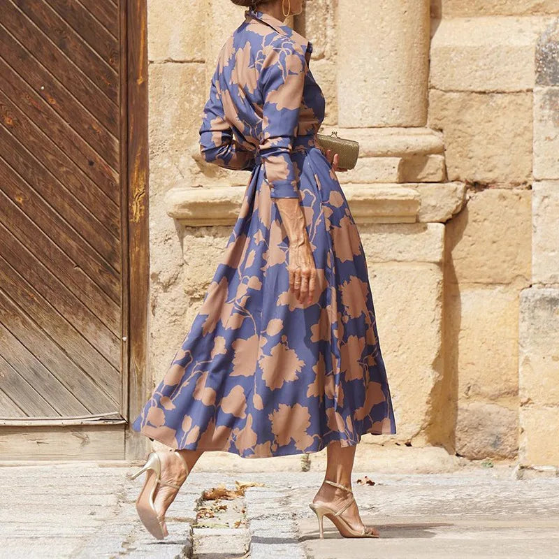 Mariella™ | Classic dress with waist tie