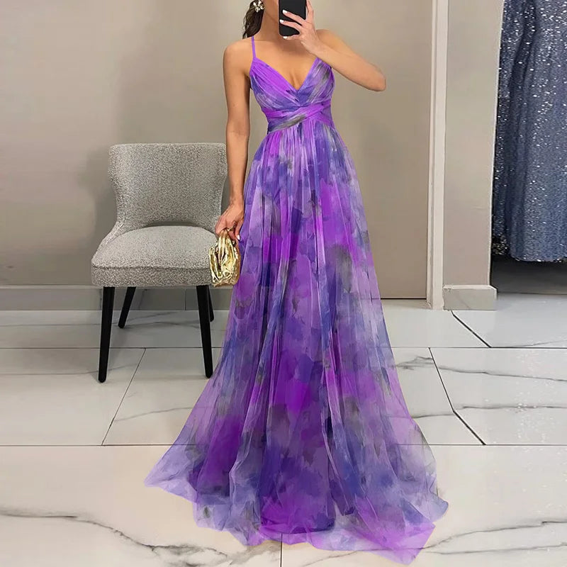 Lunesa™ | Floral maxi dress