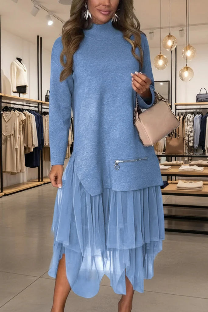 ADÉLIA™ | ZIPPER DETAIL DRESS