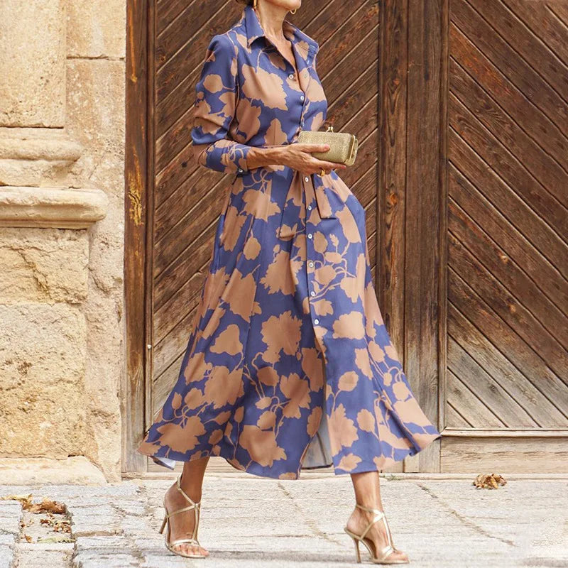 Mariella™ | Classic dress with waist tie