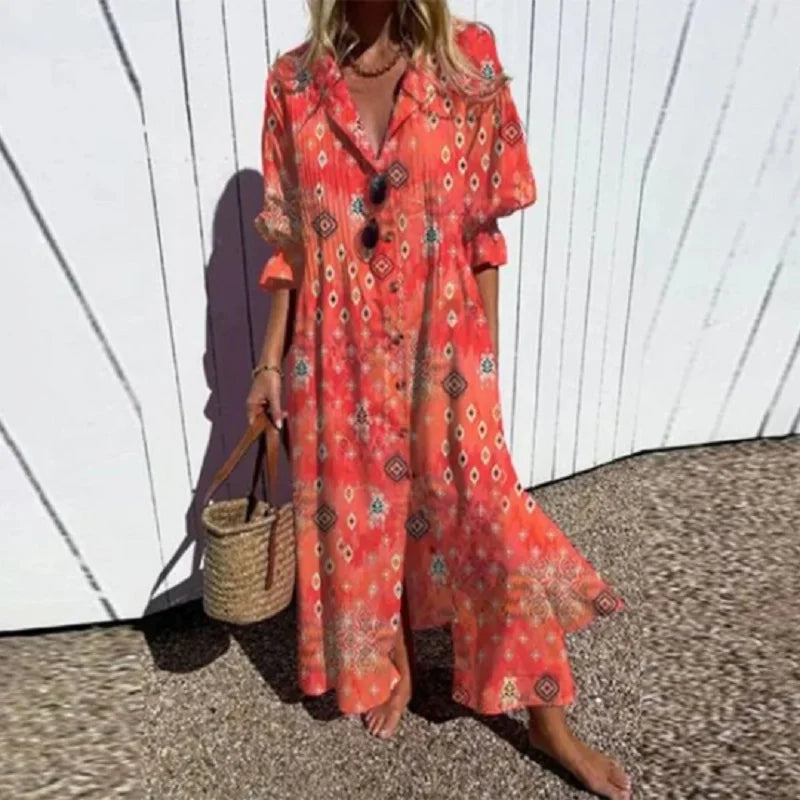 Olivia™ | Boho Maxi Dress