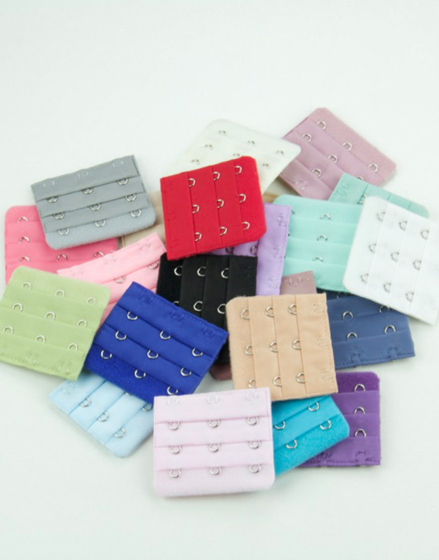 K Bra extender with 3 hooks and 3 rows of spacing