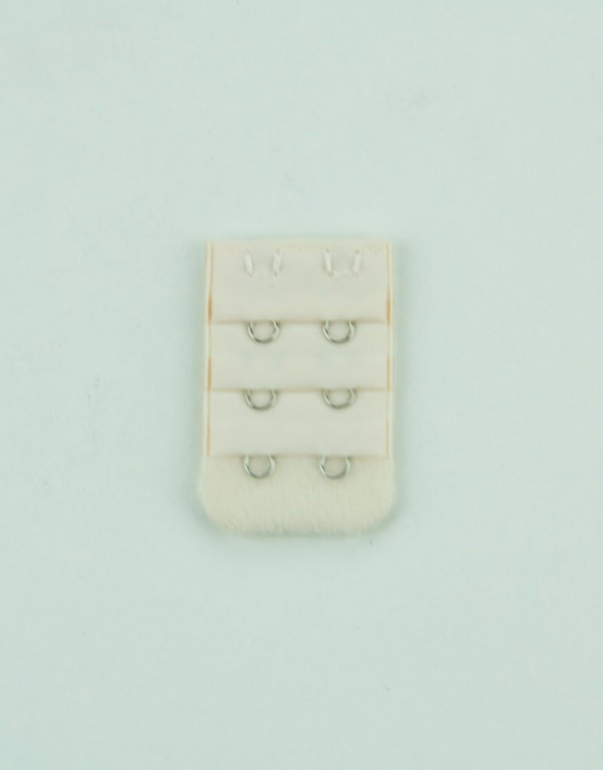 Bra extender with 2 hooks and 3 rows of spacing