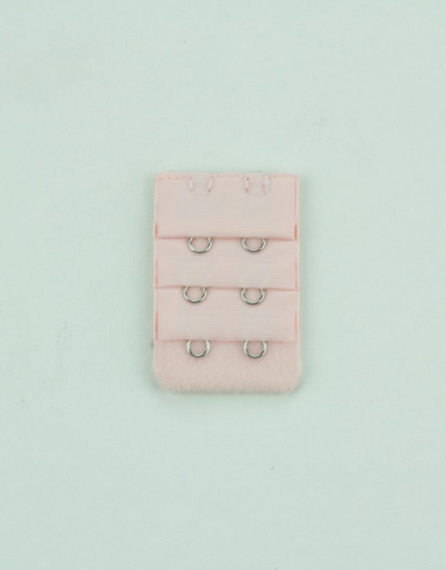 Bra extender with 2 hooks and 3 rows of spacing