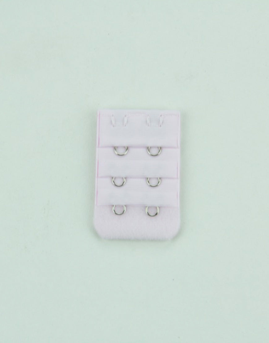 Bra extender with 2 hooks and 3 rows of spacing