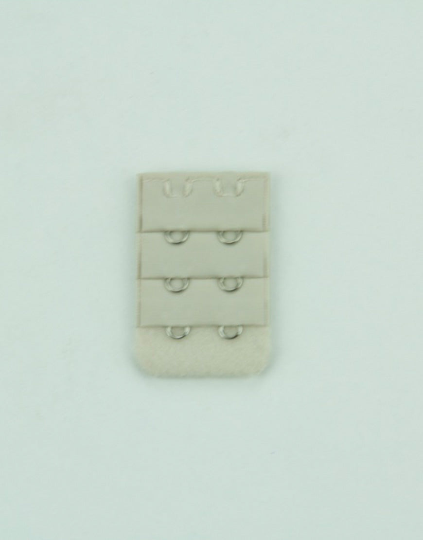 Bra extender with 2 hooks and 3 rows of spacing