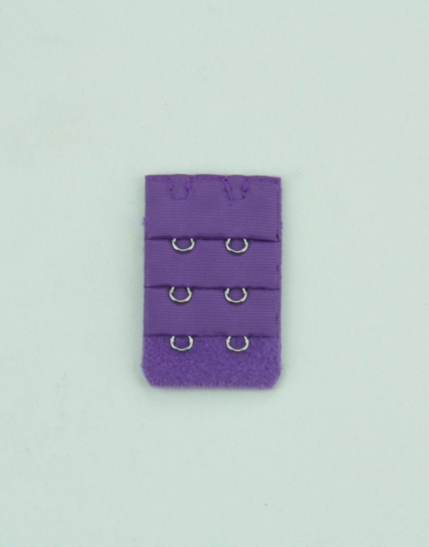 Bra extender with 2 hooks and 3 rows of spacing