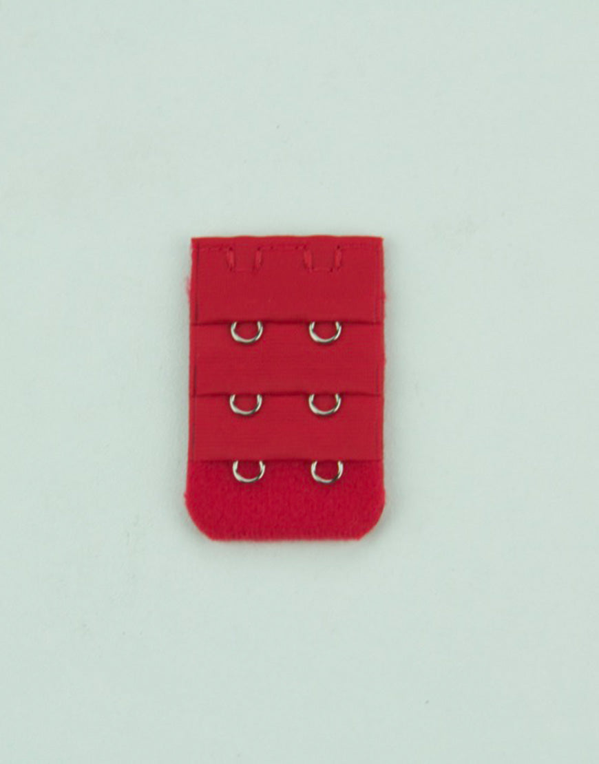 Bra extender with 2 hooks and 3 rows of spacing
