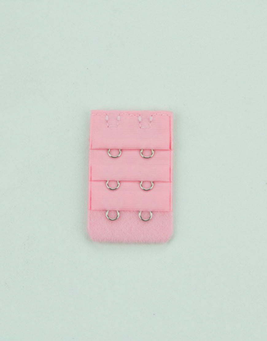 Bra extender with 2 hooks and 3 rows of spacing