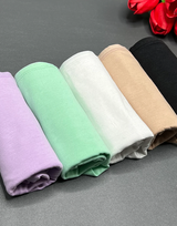 LOSHA PACK OF 5 SUPER SOFT COTTON STRETCH BIKINI BRIEFS - ASSORTED