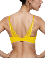 Butterfly Back Bra with Lace Panty SET – Citrus