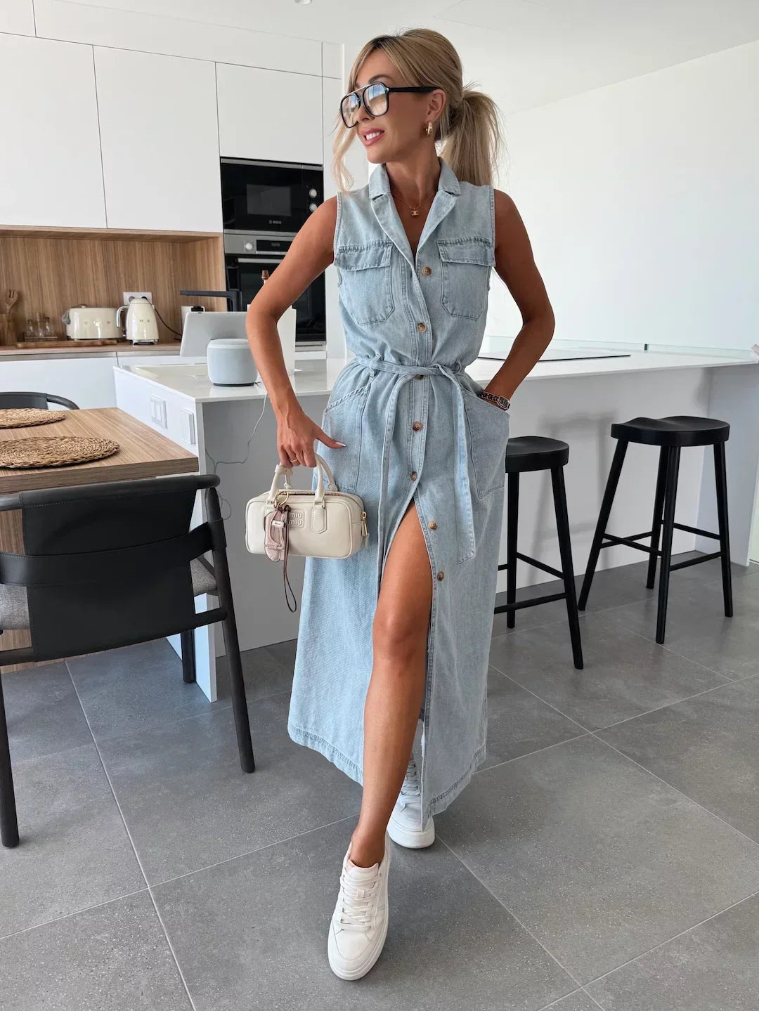 Naya™ | Casual denim dress