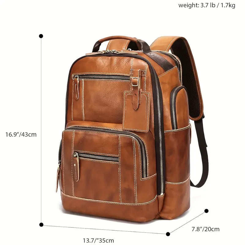 Aurelian™ | Vintage leather backpack