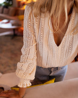 Sunbeam crochet blouse