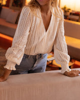 Sunbeam crochet blouse
