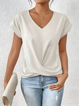 Velani™ | Chic front knot top