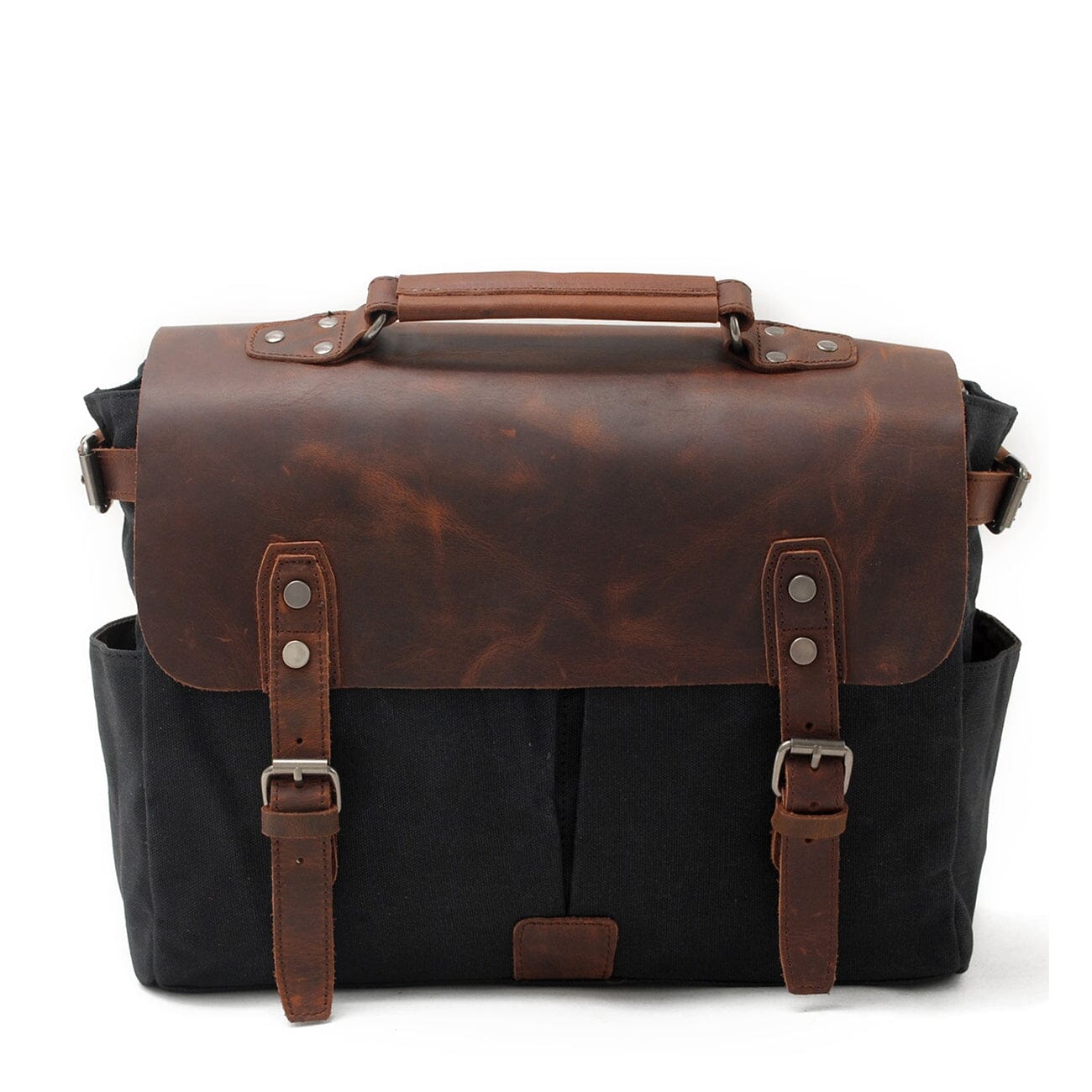 Canvas Crossbody Messenger Bag | Caius 