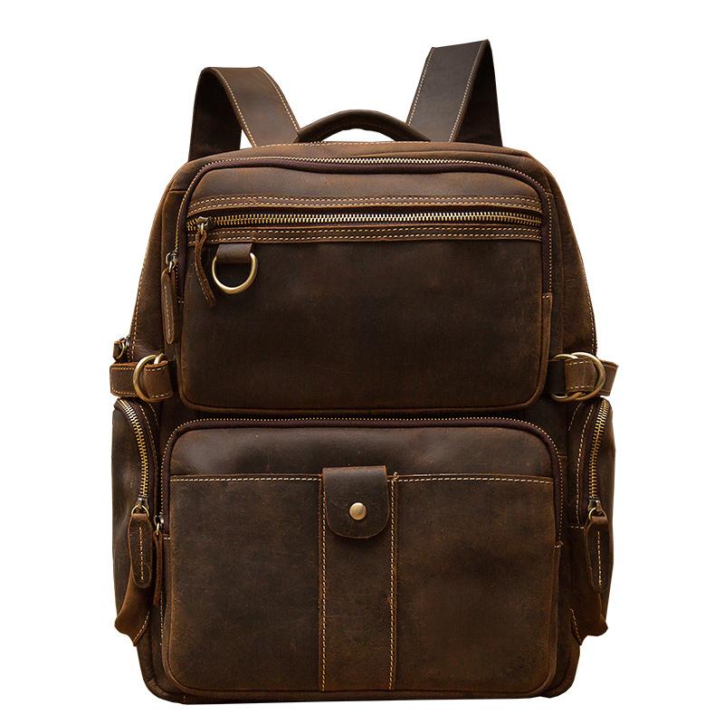 Journey™ | Brauner Leder-Rucksack