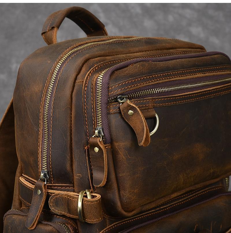 Journey™ | Brauner Leder-Rucksack