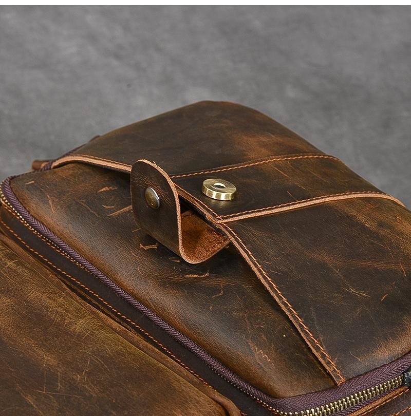 Journey™ | Brauner Leder-Rucksack