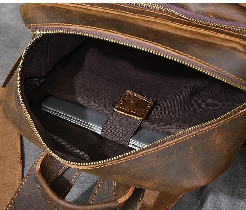 Journey™ | Brauner Leder-Rucksack