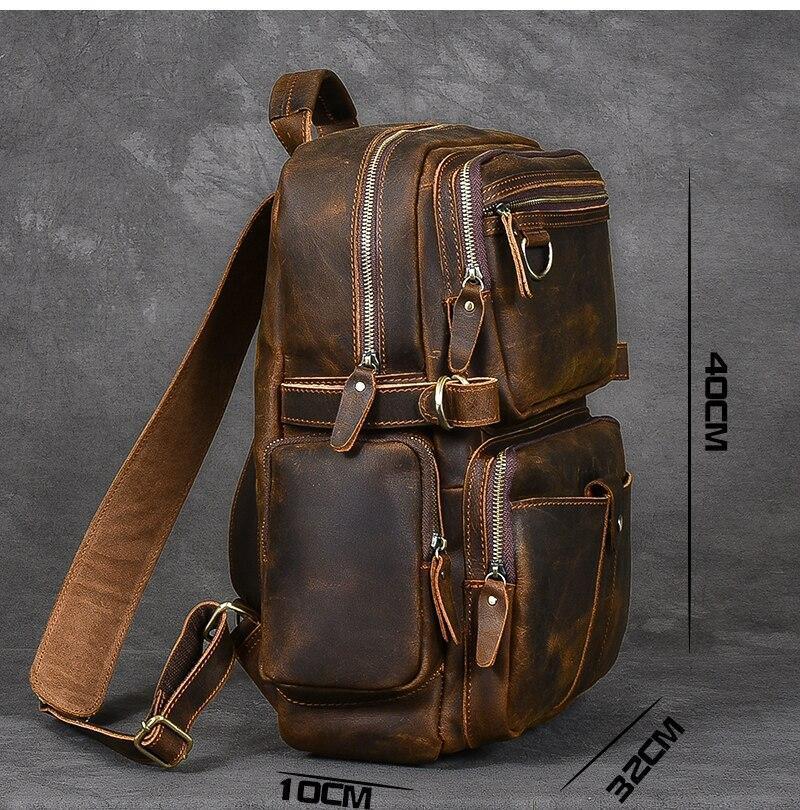 Journey™ | Brauner Leder-Rucksack