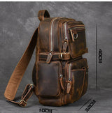 Journey™ | Brown Leather Backpack
