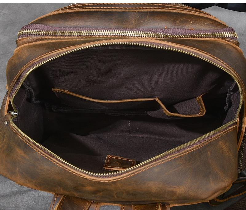 Journey™ | Brauner Leder-Rucksack