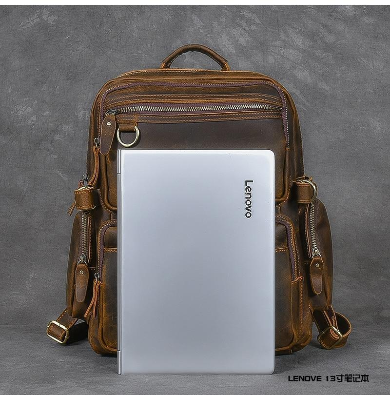 Journey™ | Brauner Leder-Rucksack