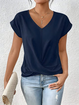 Velani™ | Chic front knot top