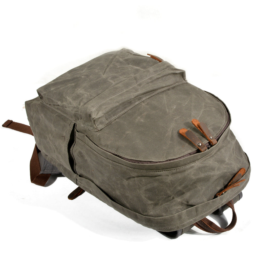 Corbinian™ | Hellbrauner Leder-Rucksack