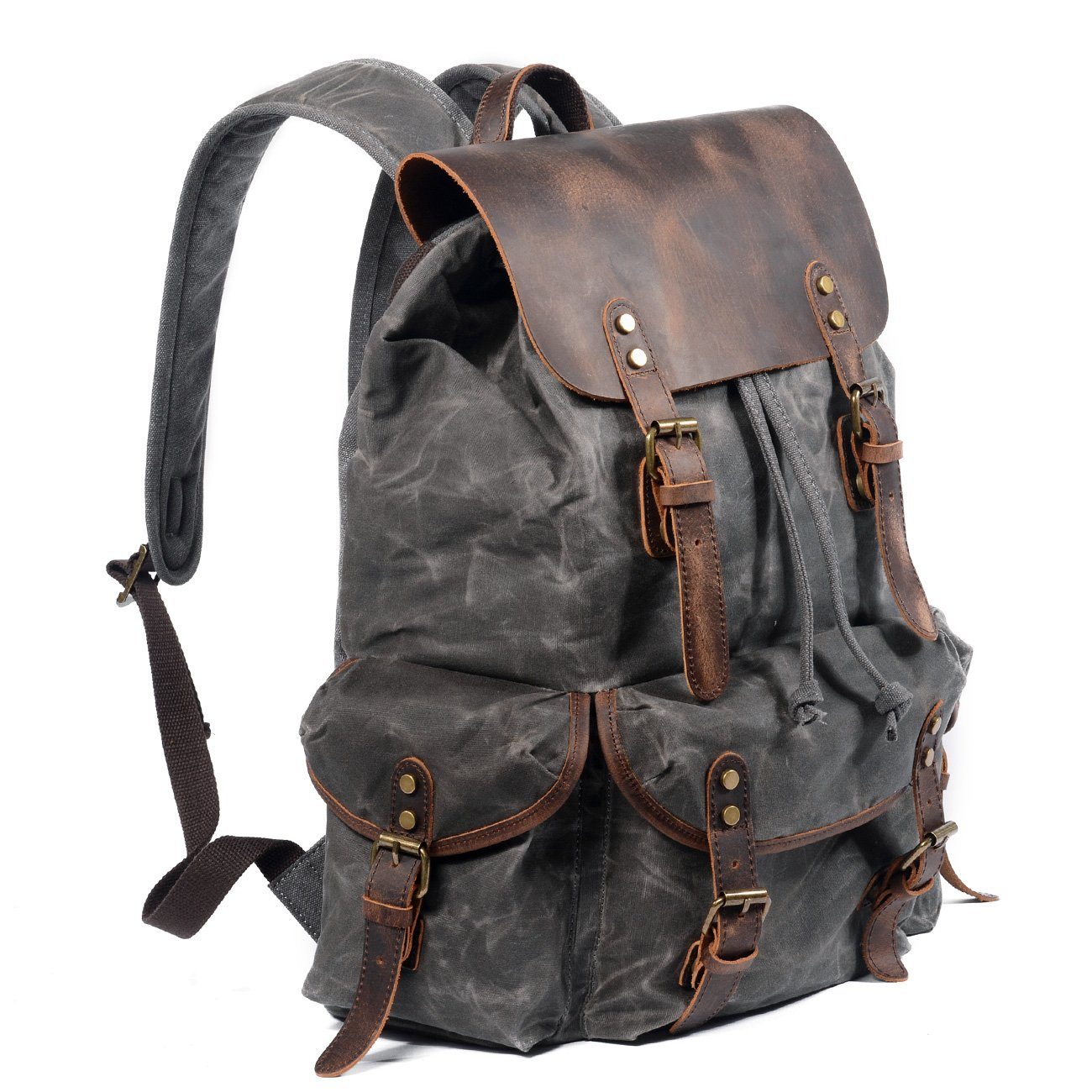 Ridge™ | Canvas-Leder-Rucksack
