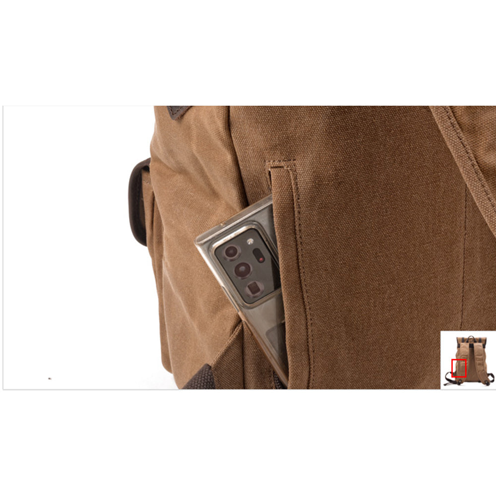 Ambrose™ | Canvas travel backpack