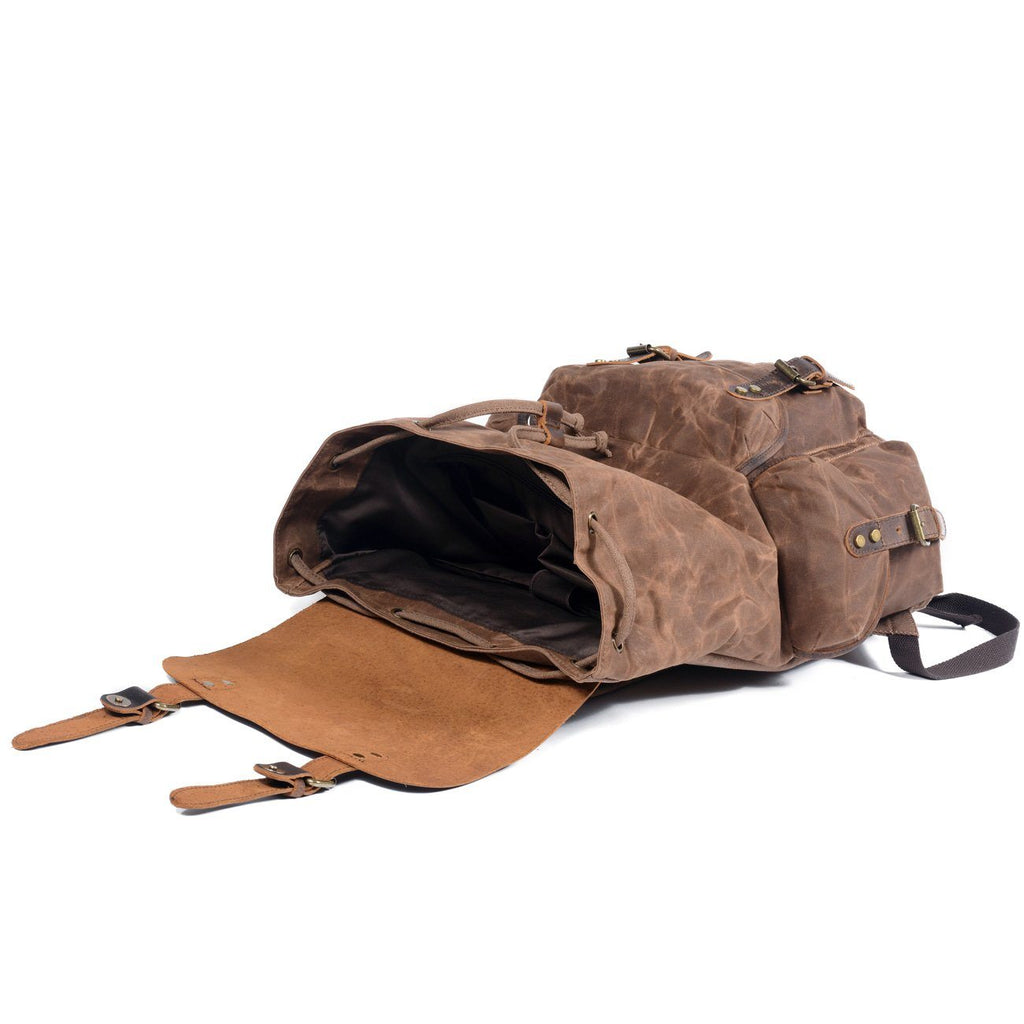 Ridge™ | Canvas-Leder-Rucksack