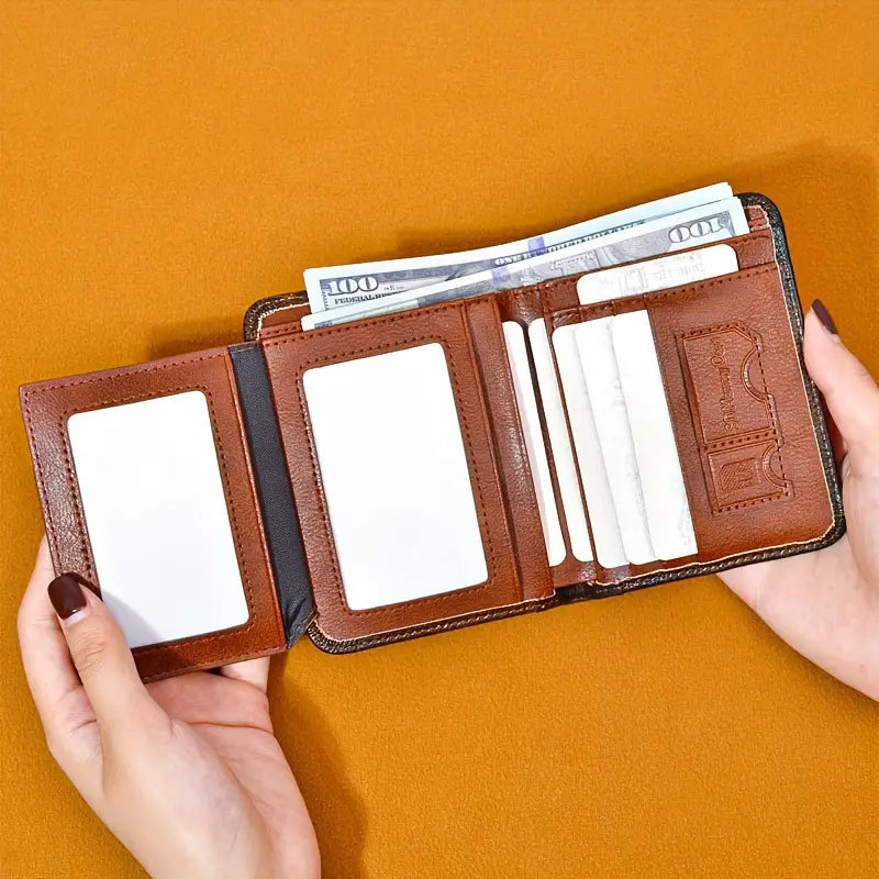 Indigo™ | Vintage Slim Leather RFID Wallet